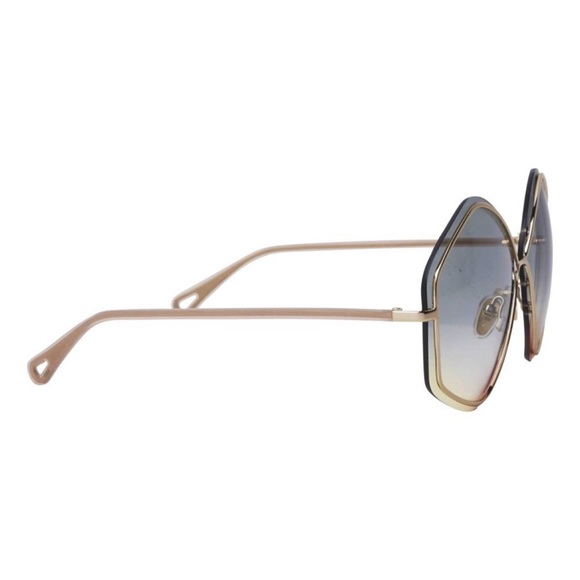 Chloé Layha Gold Multicolored Gradient Sunglasses CH0065S - Picture 3 of 5